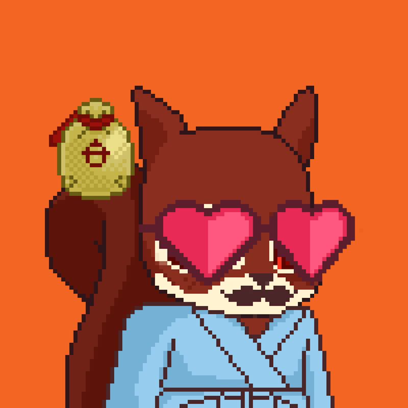 Pixel Squirrels #221